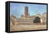 View of the Campanile of Santa Francesca Romana, Rome, 1873-Walter Crane-Framed Stretched Canvas