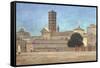 View of the Campanile of Santa Francesca Romana, Rome, 1873-Walter Crane-Framed Stretched Canvas