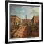 View of the Campidoglio, Rome, 1750-Giovanni Paolo Pannini-Framed Giclee Print