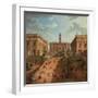 View of the Campidoglio, Rome, 1750-Giovanni Paolo Pannini-Framed Giclee Print