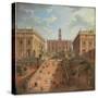 View of the Campidoglio, Rome, 1750-Giovanni Paolo Pannini-Stretched Canvas