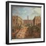 View of the Campidoglio, Rome, 1750-Giovanni Paolo Pannini-Framed Giclee Print