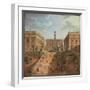 View of the Campidoglio, Rome, 1750-Giovanni Paolo Pannini-Framed Giclee Print