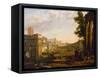 View of the Campo Vaccino, Rome, 1636-Claude Lorraine-Framed Stretched Canvas