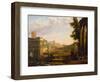 View of the Campo Vaccino, Rome, 1636-Claude Lorraine-Framed Giclee Print