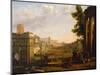 View of the Campo Vaccino, Rome, 1636-Claude Lorraine-Mounted Giclee Print