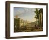 View of the Campo Vaccino, Rome-Claude Lorraine-Framed Giclee Print