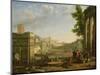 View of the Campo Vaccino, Rome-Claude Lorraine-Mounted Giclee Print