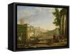View of the Campo Vaccino, Rome-Claude Lorraine-Framed Stretched Canvas