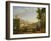 View of the Campo Vaccino, Rome-Claude Lorraine-Framed Giclee Print