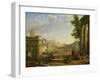 View of the Campo Vaccino, Rome-Claude Lorraine-Framed Giclee Print