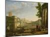 View of the Campo Vaccino, Rome-Claude Lorraine-Mounted Giclee Print