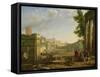 View of the Campo Vaccino, Rome-Claude Lorraine-Framed Stretched Canvas