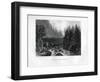 View of the Canal, at the Little Falls Mohawk River, New York State, 1855-null-Framed Giclee Print