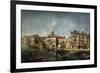 View of the Canal Grande from the Fondamenta Del Vin, 1736-1737-Michele Marieschi-Framed Giclee Print