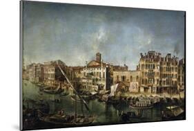 View of the Canal Grande from the Fondamenta Del Vin, 1736-1737-Michele Marieschi-Mounted Giclee Print