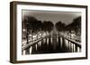 View of the Canal Saint-Martin - Paris - France-Philippe Hugonnard-Framed Photographic Print