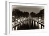 View of the Canal Saint-Martin - Paris - France-Philippe Hugonnard-Framed Photographic Print