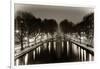 View of the Canal Saint-Martin - Paris - France-Philippe Hugonnard-Framed Photographic Print