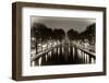 View of the Canal Saint-Martin - Paris - France-Philippe Hugonnard-Framed Photographic Print