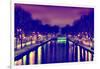 View of the Canal Saint-Martin - Paris - France-Philippe Hugonnard-Framed Photographic Print