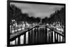 View of the Canal Saint-Martin - Paris - France-Philippe Hugonnard-Framed Photographic Print