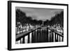 View of the Canal Saint-Martin - Paris - France-Philippe Hugonnard-Framed Photographic Print