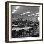 View of the Canteen at the Park Gate Iron and Steel Co, Rotherham, 1964-Michael Walters-Framed Photographic Print