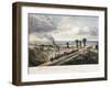 View of the Canterbury and Whitstable Railway from Church Street-Thomas Mann Baynes-Framed Giclee Print