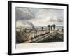 View of the Canterbury and Whitstable Railway from Church Street-Thomas Mann Baynes-Framed Giclee Print