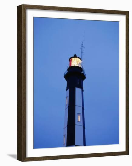 View of the Cape Henry Lighthouse, Virginia Beach, Virginia, USA-Walter Bibikow-Framed Premium Photographic Print