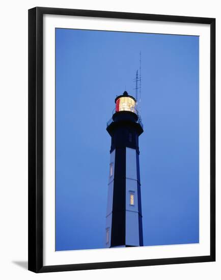 View of the Cape Henry Lighthouse, Virginia Beach, Virginia, USA-Walter Bibikow-Framed Premium Photographic Print