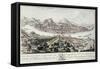 View of the Capital City and Fortress of Salzburg-Friedrich Gotthard Naumann-Framed Stretched Canvas