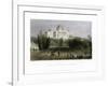 View of the Capitol at Washington, USA, 1837-CJ Bentley-Framed Giclee Print