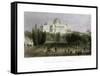 View of the Capitol at Washington, USA, 1837-CJ Bentley-Framed Stretched Canvas