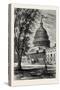 View of the Capitol, Washington, USA, 1870s-null-Stretched Canvas