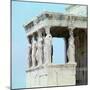 View of the Caryatid Porch of the Erechtheion, 5th Century Bc-CM Dixon-Mounted Photographic Print