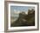 View of the Castello di San Giuliano, near Trapani, Sicily, c.1824-6-Louise Josephine Sarazin de Belmont-Framed Giclee Print