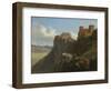 View of the Castello di San Giuliano, near Trapani, Sicily, c.1824-6-Louise Josephine Sarazin de Belmont-Framed Giclee Print