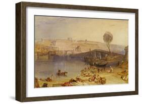 View of the Castle at Saint Germain-En-Laye-J. M. W. Turner-Framed Giclee Print