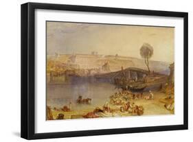 View of the Castle at Saint Germain-En-Laye-J. M. W. Turner-Framed Giclee Print