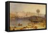 View of the Castle at Saint Germain-En-Laye-J. M. W. Turner-Framed Stretched Canvas