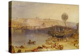 View of the Castle at Saint Germain-En-Laye-J. M. W. Turner-Stretched Canvas