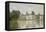 View of the Castle Fontainebleau-Jean-Baptiste-Camille Corot-Framed Stretched Canvas