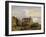 View of the Castle in Meersburg and the Lake Constance-Josef Moosbrugger-Framed Giclee Print