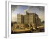 View of the Castle of Rivoli, 1723-Giovanni Paolo Pannini-Framed Giclee Print