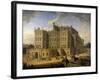 View of the Castle of Rivoli, 1723-Giovanni Paolo Pannini-Framed Giclee Print