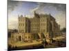 View of the Castle of Rivoli, 1723-Giovanni Paolo Pannini-Mounted Giclee Print