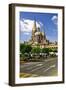 View of the Cathedral from Zocalo in Historic Center in Guadalajara, Jalisco, Mexico-elenathewise-Framed Photographic Print