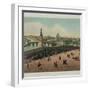 View of the Cathedral of Christ the Saviour and the Moscow Kremlin, Ca 1848-Philippe Benoist-Framed Giclee Print